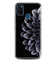 Samsung M21 M22 M23 M30 M31S M32 Kılıf Desenli Silikon Çiçekler 1639