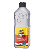 Nova Color Akrilik Boya 500Gr Gümüş