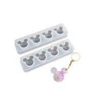 4 lü Mickey Anahtarlık Kalıbı