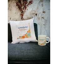Fen Bilimleri Öğretmeni Kupa Bardak ve Yastık Set 002 (Beyaz)