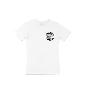 Rocky Mountain Cep Logo Tasarımlı Beyaz Tişört