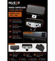 Honda Civic Torpido Mandal 1992-1995