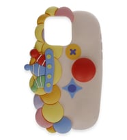 Newface Apple iPhone 15 Pro Max Kılıf Poky Karakter Silikon Kapak - Desen 7