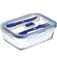 Luminarc Pure Box Active Piknik Saklama Kabı Dikdörtgen 1220 CC 003N0157  (Mavi)