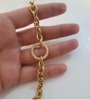 Taşlı halka bileklik