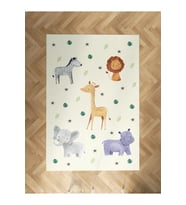 MEKTA HOME BEBEK VE ÇOCUK ODASI Safari Desenli Halı