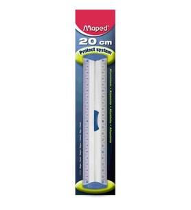 MAPED 120120 ALUMİNYUM ÇİFT DESİMETRE CETVEL 20CM