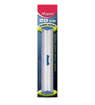 MAPED 120120 ALUMİNYUM ÇİFT DESİMETRE CETVEL 20CM