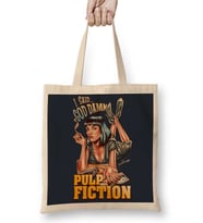 Pulp Fiction I Said Goddamn Bez Çanta Uzun Saplı