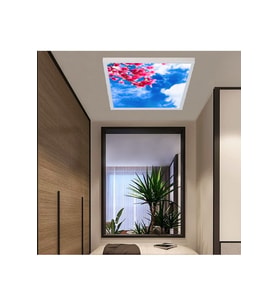 Ev Koridor 60watt-büyük Boy 60x60 -led Avize- Tavan Aydınlatma Lambası-tavana Yapışık Model-60wat