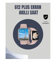 Mey İthalat® Su Geçirmez Akıllı Saat – 300 mAh Batarya, Sesli Arama, Uyku & Adım Takibi