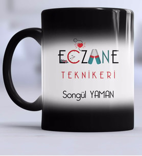 Eczane Teknikeri Kupa Bardak Sihirli