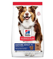 Hills Mature Adult +7 Yaşlı Kuzulu Pirinçli Köpek Maması 2.5 Kg (Kahverengi)