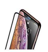Apple iPhone 11 Pro Max Uyumlu Zore Anti-Dust Temperli Ekran Koruyucu (Siyah)