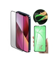 Iphone 12 - 12pro Ekran Koruyucu Seramik Nano Cam Esnek Tam Full Kaplayan Kırılmaz