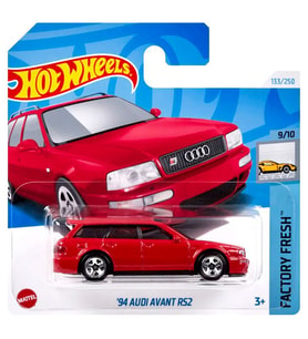 Hot Wheels - 94 Audi Avant Rs2 - Kırmızı (1/64)