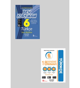 Ata 6.Sınıf Ben Korkmam Türkçe + 18 Deneme Sınavı