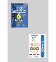 Ata 6.Sınıf Ben Korkmam Türkçe + 18 Deneme Sınavı