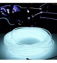 2 Metre 12V Beyaz İp Neon İp Led Araç İçi Neon Led