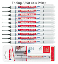 Edding 8850 Montaj İşaretleme ve Marangoz Kalemi 10'lu Paket