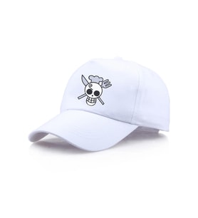Sanji Logo Şapka (Beyaz)