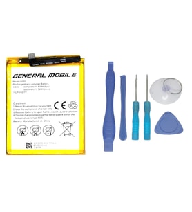 General Mobile GM 8 Uyumlu Pil Sıfır - Servis + TAMİR SETİ