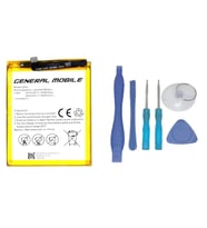 General Mobile GM 8 Uyumlu Pil Sıfır - Servis + TAMİR SETİ