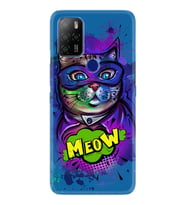 Omix X300 Kılıf Silikon Desen Super Meow 1715