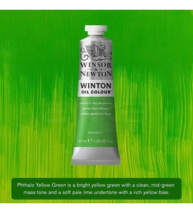 Winsor & Newton Winton Yağlı Boya 37ml 403 Phthalo Yellow Green
