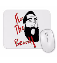 James Harden Fear The Beard Mouse Pad