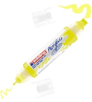 Edding 5400 Akrilik Boyama Markörü 3D Double Liner FOSFORLU SARI 