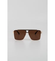 La Viva Kahverengi Mat UV400 Filtre Erkek Güneş Gözlüğü G24LV3305R03