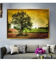 Altın Çerçeveli dekoratif tablo a1115 (Gold)
