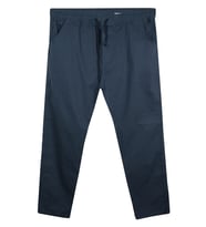 Erkek 118 -156 Kilo Arası İçin Uygun Lastikli Paça Bağcıklı Battal Boy Gabardin Pantolon İndigo