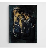 Portreler Mozaik Modern Sanat Kanvas Tablo