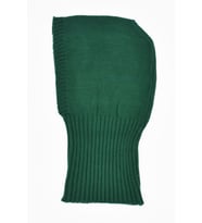 Balaclava Kadın Triko Kar Maskesi Bere Boyunluk Yeşil