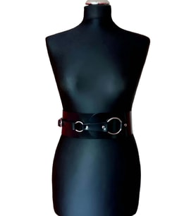 Mulvxbrf Brf02 Elbise Üzerine Şık Deri Korse Harness - Brf920 (Mulvix)