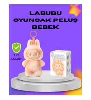 Mey İthalat® Koleksiyonluk Labubu Figür – Kaliteli Peluş Malzeme Yeni Seri