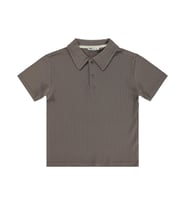 Civil Boys Polo Yaka Kaşkorse 6-9 Yaş Tişört - Kahverengi