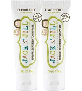 Jack N Jill Doğal Sertifikalı Diş Macunu - Aromasız 2X50G