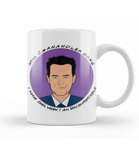 Chandler Bing 02 Kupa Bardak Porselen