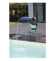 DEKOR HAVUZ 500x600 mm KOBRA TİPİ PASLANMAZ HAVUZ ŞELALE AISI 316 KALİTE