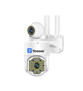 Çift Lens PTZ Wifi güvenlik IP kamera hızlı Dome açık otomatik izleme gece görüşlü