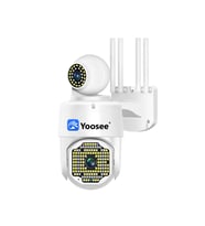 Çift Lens PTZ Wifi güvenlik IP kamera hızlı Dome açık otomatik izleme gece görüşlü