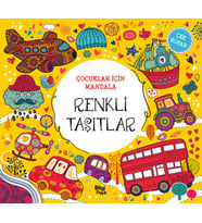 Çuklar İçin Mandala - Renkli Taşıtlar