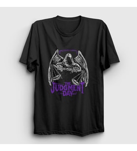 Presmono Unisex Siyah Logo Wwe Güreş The Judgment Day T-Shirt 511600tt