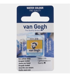 VAN GOGH 20862701 TABLET SULU BOYA YEDEĞİ - AZO YELLOW DEEP 270