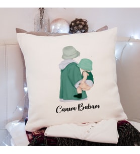 Canım Babam Tasarımlı Yastık