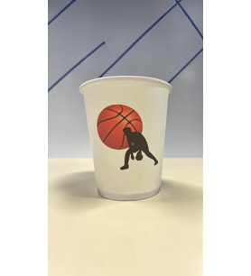 Basketbol Temalı Doğumgünü Etkinlik Parti Karton Bardak 7 oz 50 Adet