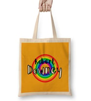 Robert Downey Jr- Retro Rainbow Style Bez Çanta Uzun Saplı